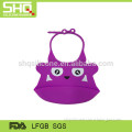 Hot sale waterproof silicone baby bibs for baby